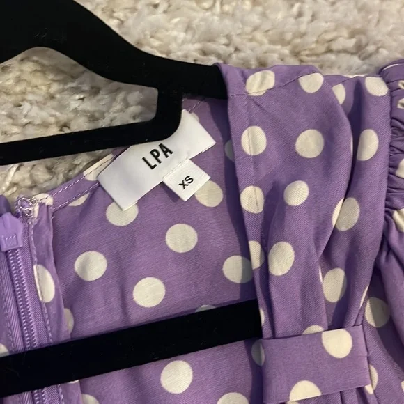 New! LPA Ailisa Annette dot XS dress CUTE! - Picture 10 of 11